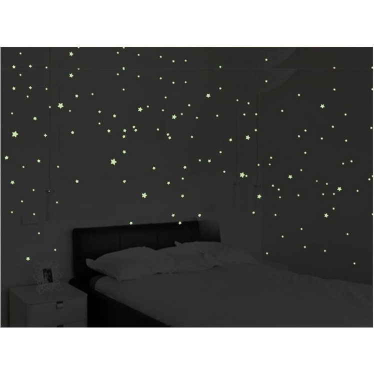 Combo 100 Sao Dạ Quang Phát Sáng Trong Đêm - GD541