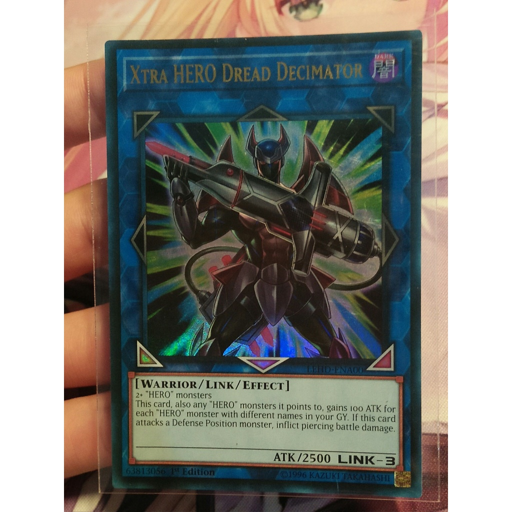 Thẻ Bài Yugioh: Xtra HERO Dread Decimator LEHD-ENA00