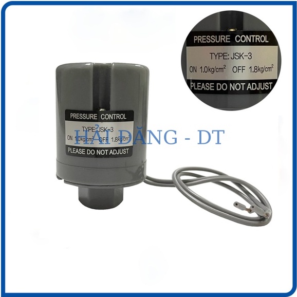 Rơ le máy bơm nước, Rơ le máy bơm tăng áp ren 12mm - 14mm