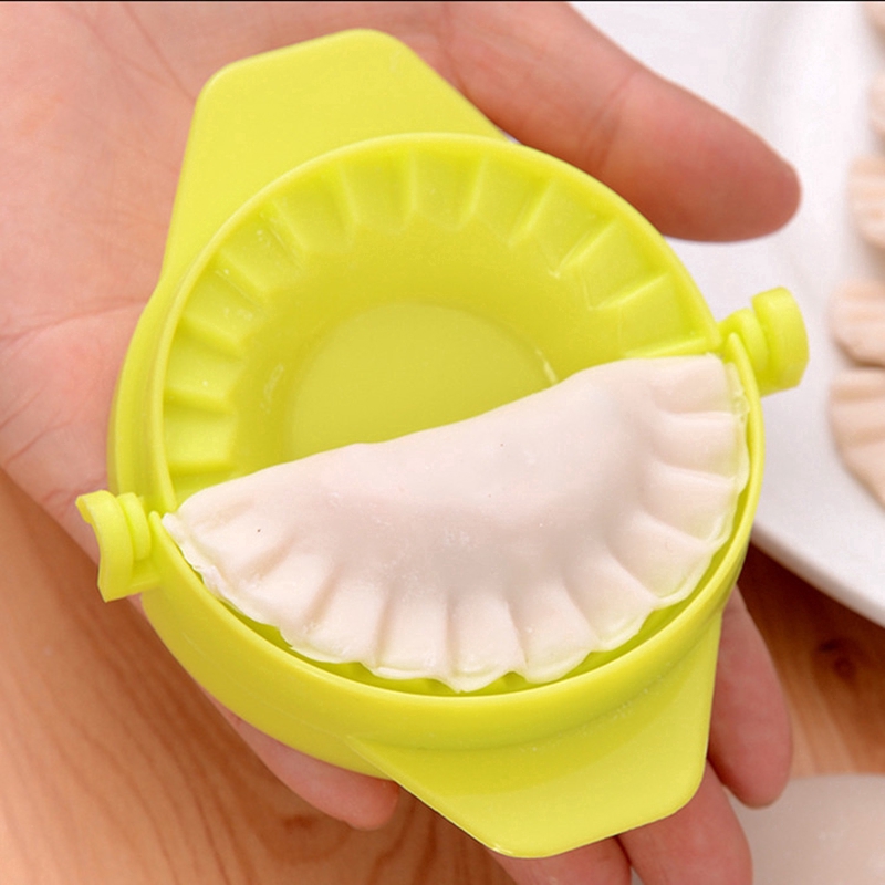 Creative Plastic Make Dumplings Mold/ Convenient Practical Handmade Dough Maker/ Home Kitchen Gadget