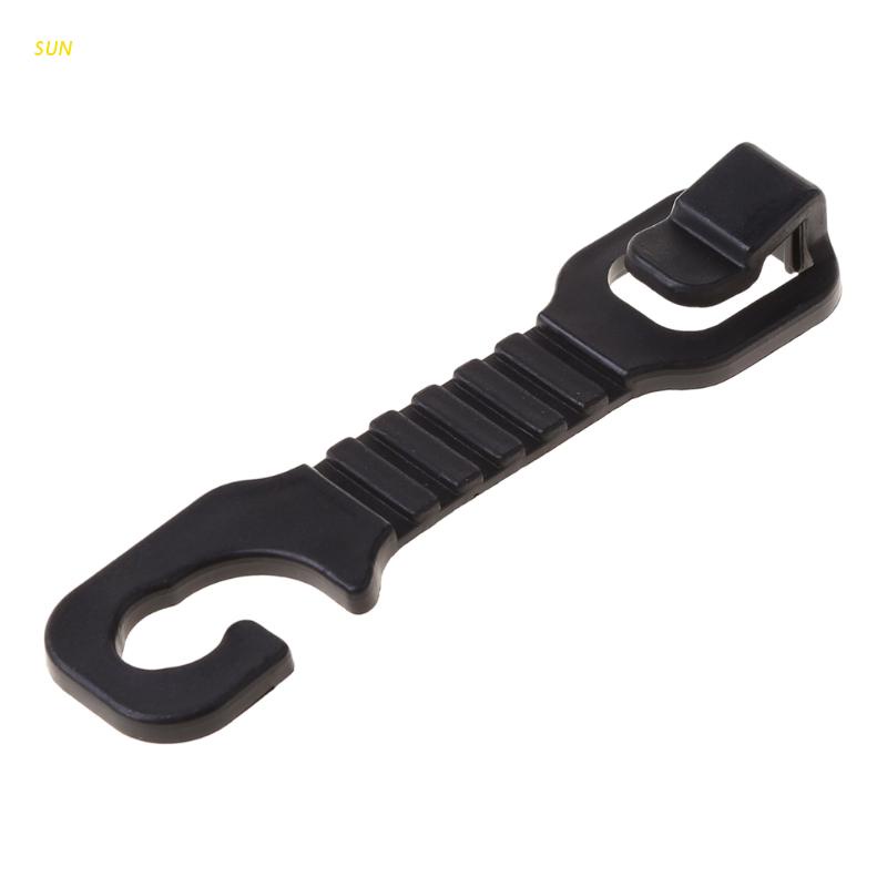 Móc Treo Đồ Gắn Sau Ghế Ngồi Xe Hơi Màu Đen Tiện Dụng