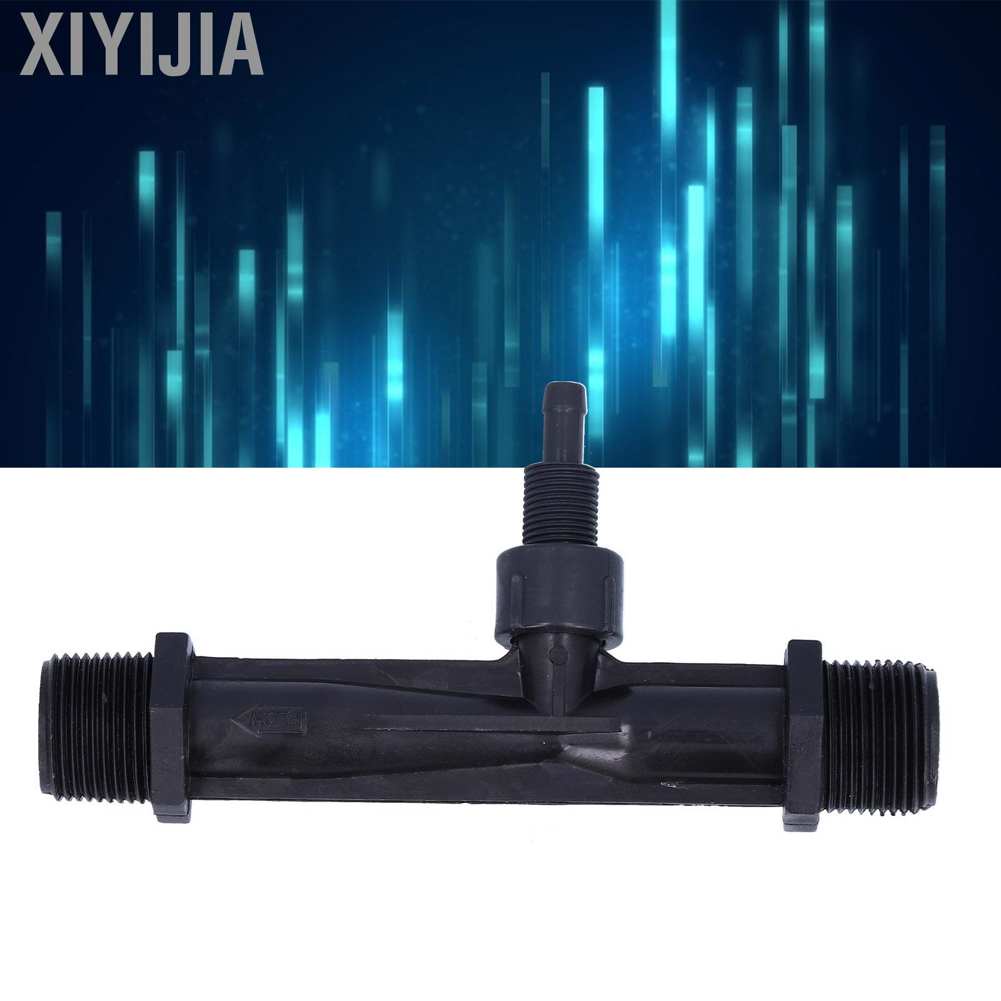 Xiyijia Venturi Tube PVDF G3/4 Fertilizer Injector Irrigation Mixer Tool for Agriculture
