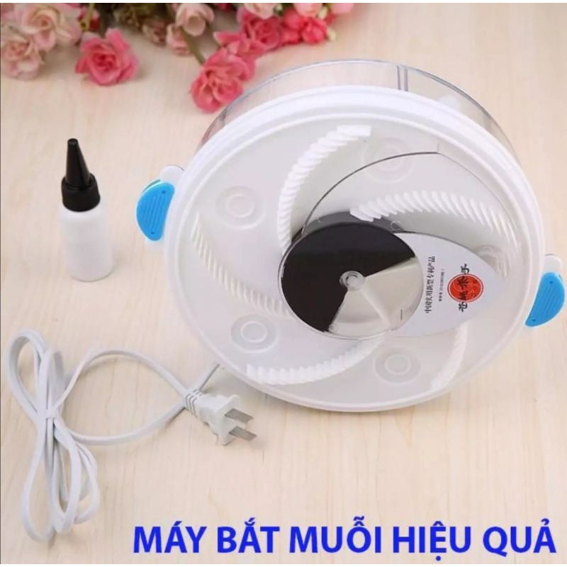 Máy bắt ruồi, muỗi thông minh tự động. Cắm điện hoặc dùng pin. Kích thước 30 x 30 x 10cm