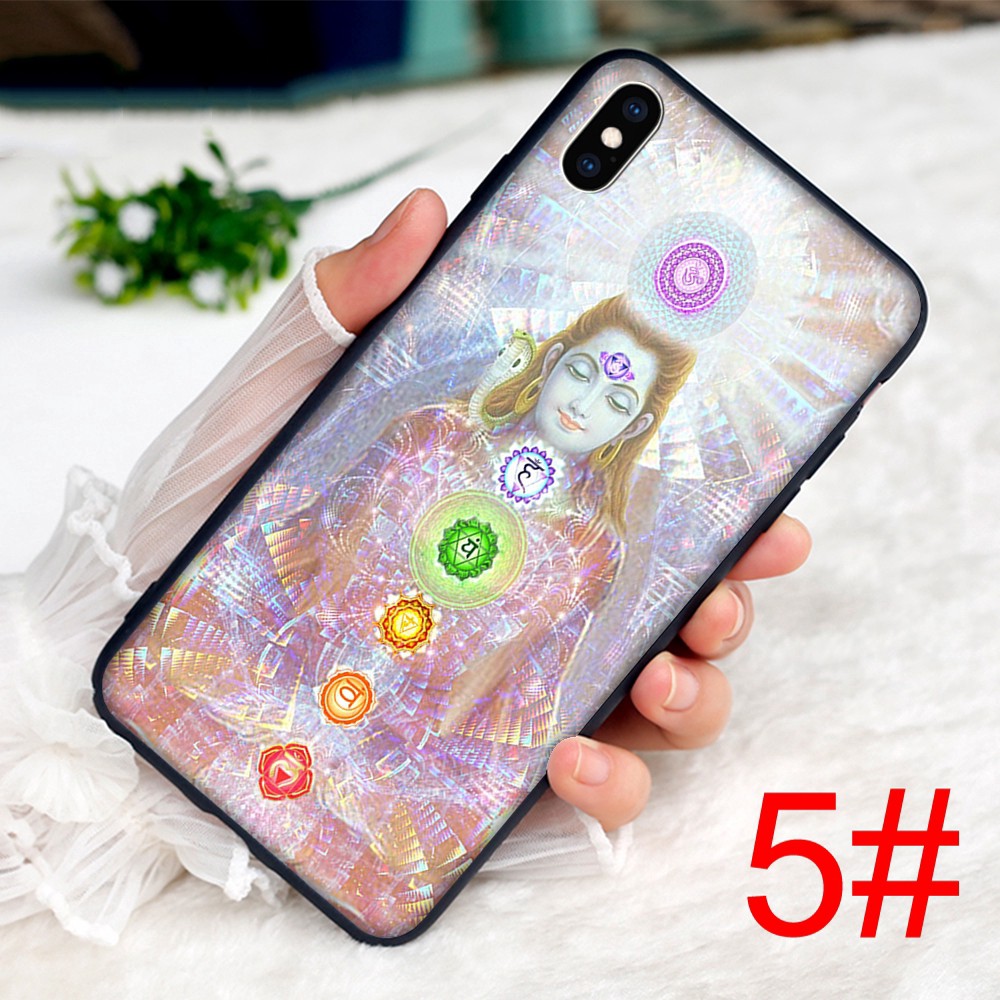 Mềm Ốp Lưng Họa Tiết Thần Shiva Cho Iphone 12 11 Mini X Xs Xr Pro Max