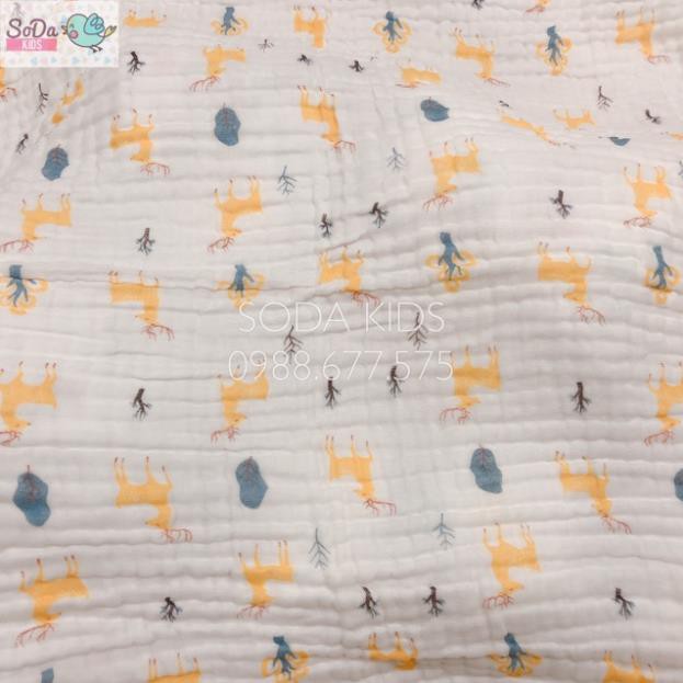 XẢ KHO KHĂN TẮM XÔ 6 LỚP NHĂN 110x110CM