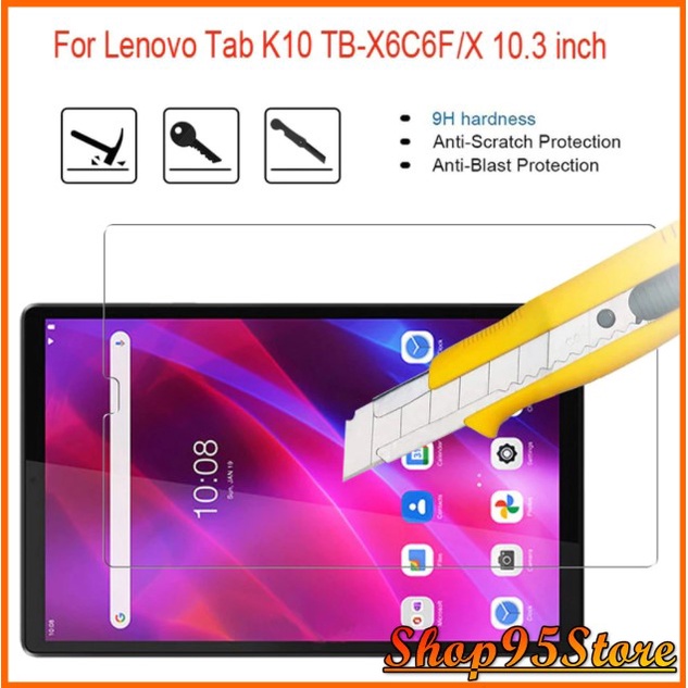Kính  cường lực Lenovo Tab K10 10.3inch trong suốt