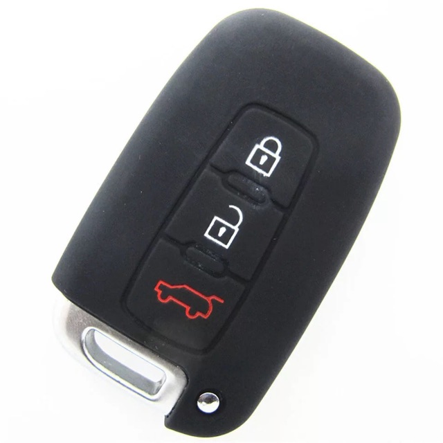 Áo silicon bọc bảo vệ khoá smartkey KIA 3 nút