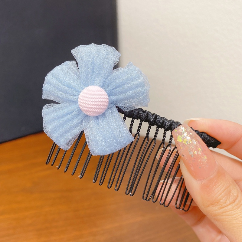 Lược Cài Tóc Đính Nơ Thiết Kế Mới Thời Trang Theo Phong Cách Nhật Hàn Cho Bé