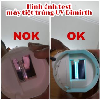 Máy tiệt trùng bình sữa, núm ty, đồ chơi UV Bimirth