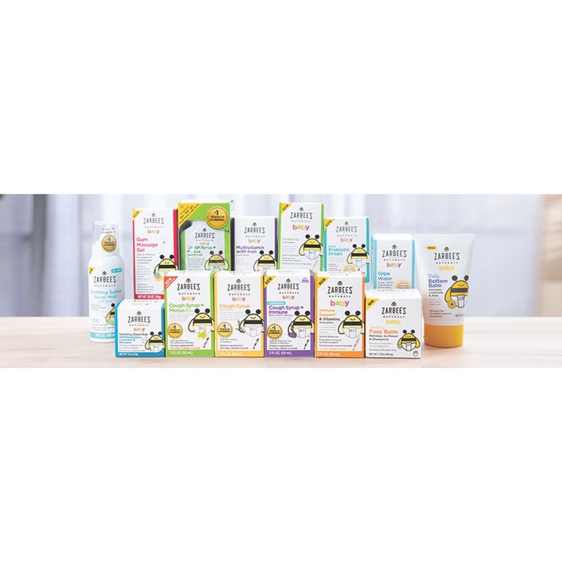 SIRO HO - GIẢM Ho , ĐỜM nhanh chóng ZARBEE'S 12M+ , thực phẩm chức năng vitamin cho bé