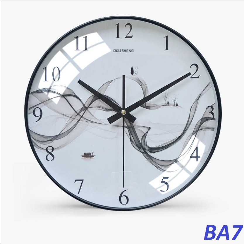 [Ảnh Thật] - bán - [Hàng Thật] Đồng hồ treo tường CAO CẤP [BA7] phong cách Bắc Âu 30x30cm