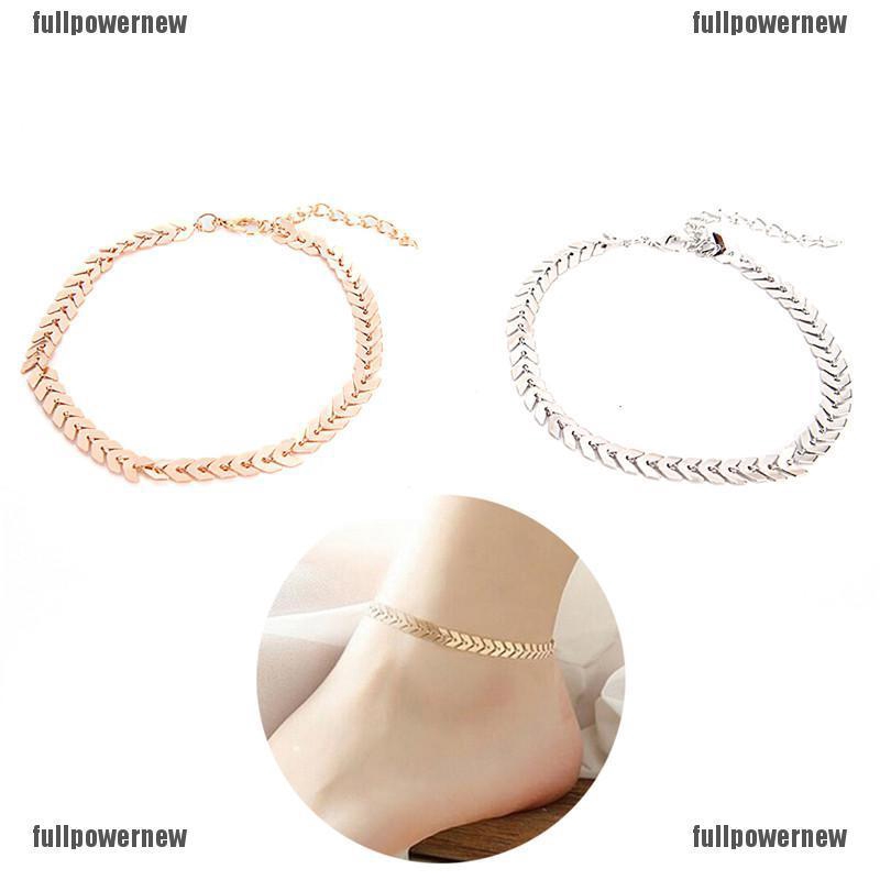 Lắc chân mạ vàng/bạc đơn giản cho nữ | BigBuy360 - bigbuy360.vn