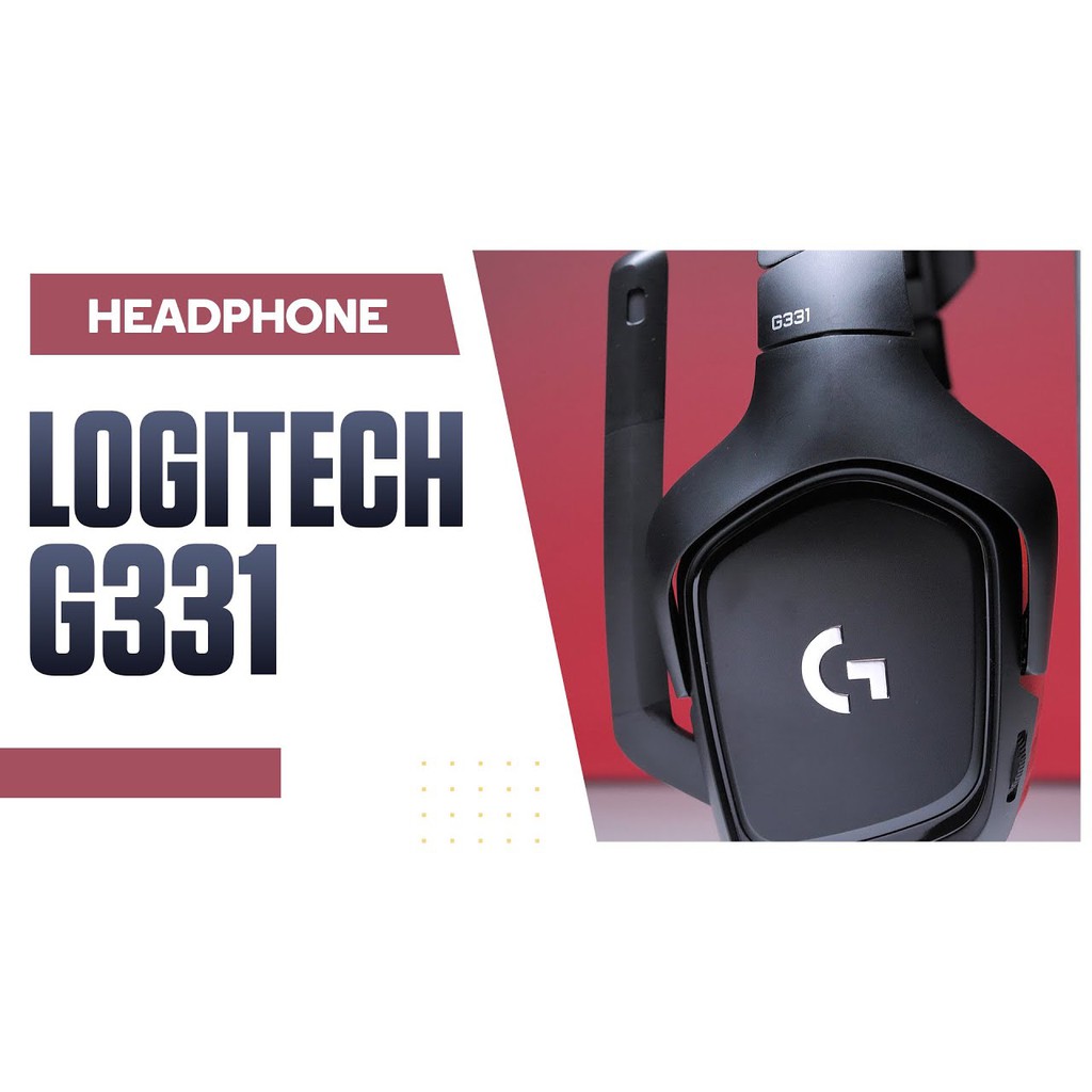 [ GIÁ SỐC ] - [ HOT ] - [ RẺ VÔ ĐỊCH ] - Tai nghe Logitech G331 - Chính Hãng Việt Nam - Mới 100% | BigBuy360 - bigbuy360.vn