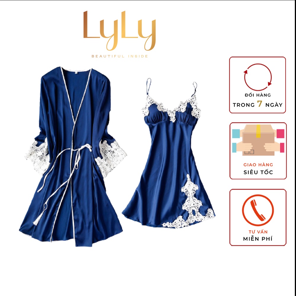 Set choàng ngủ nữ Lylylorem SC004