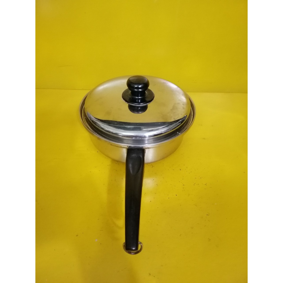 Quánh inox nội địa Nhật (Mỹ xuất Nhật), size 21cm, cao 8cm (375KT), Không dùng từ