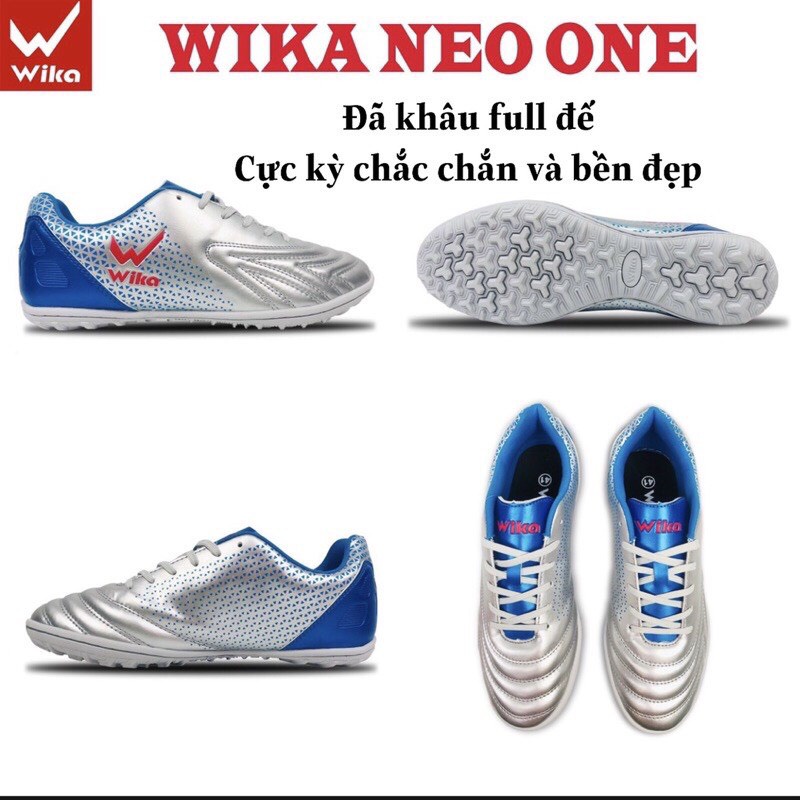 Giày đá bóng, giày đá banh Wika Neo one chính hãng, đã khâu đế 100%