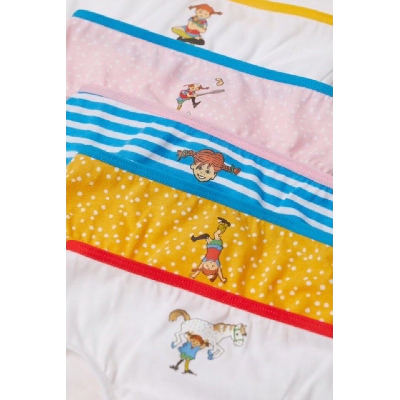 Set 7 quần chip  xinh xắn săn sale Uk sz 6-12m