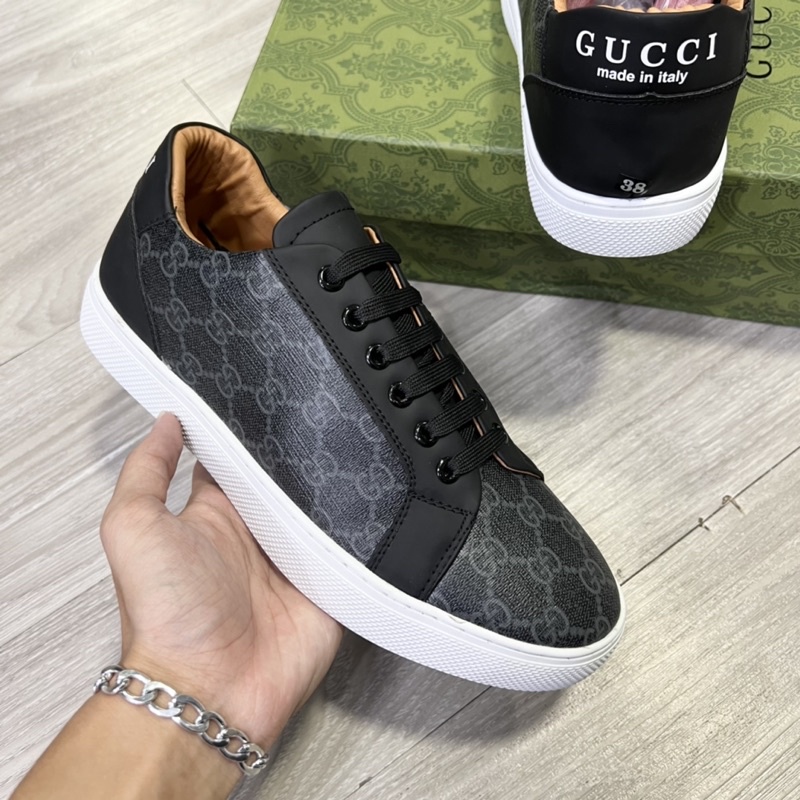 Giày thể thao GC vân chìm đế cao su siêu êm chân 2205, giày dây nam GC mẫu mới hot trend 2022,Bin Store