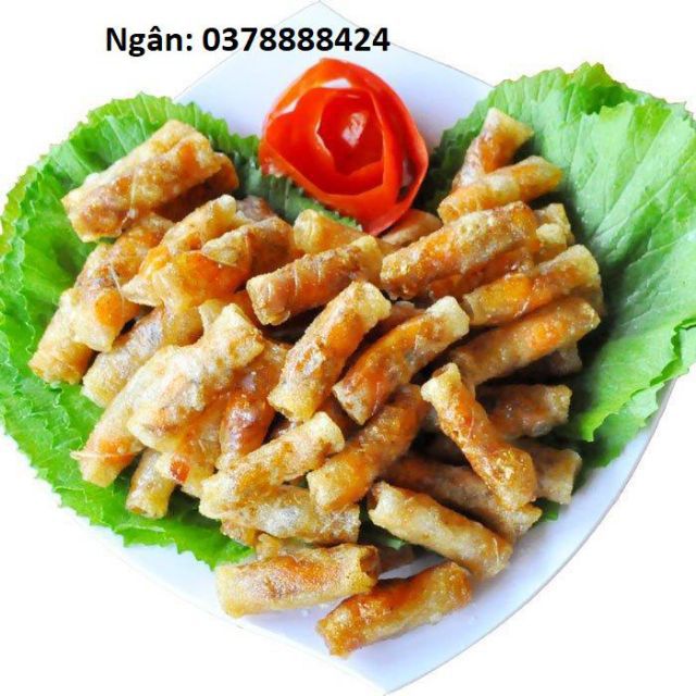 Bánh Tráng Dẻo Dùng Cuốn Rau - Thịt Cá - làm Ram - cuộn gỏi - gói 100gr 30 đến 40 lá bánh