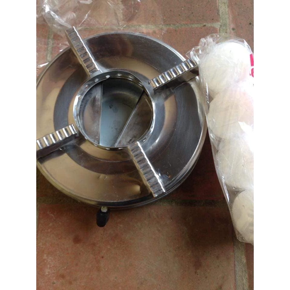 Bếp cồn Inox tròn giá rẻ dùng cho NHÀ HÀNG LẨU NƯỚNG