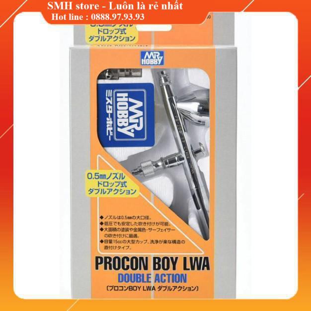 Mr.Hobby PS266 Bút vẽ airbrush Procon Boy LWA Double Action 0.5mm