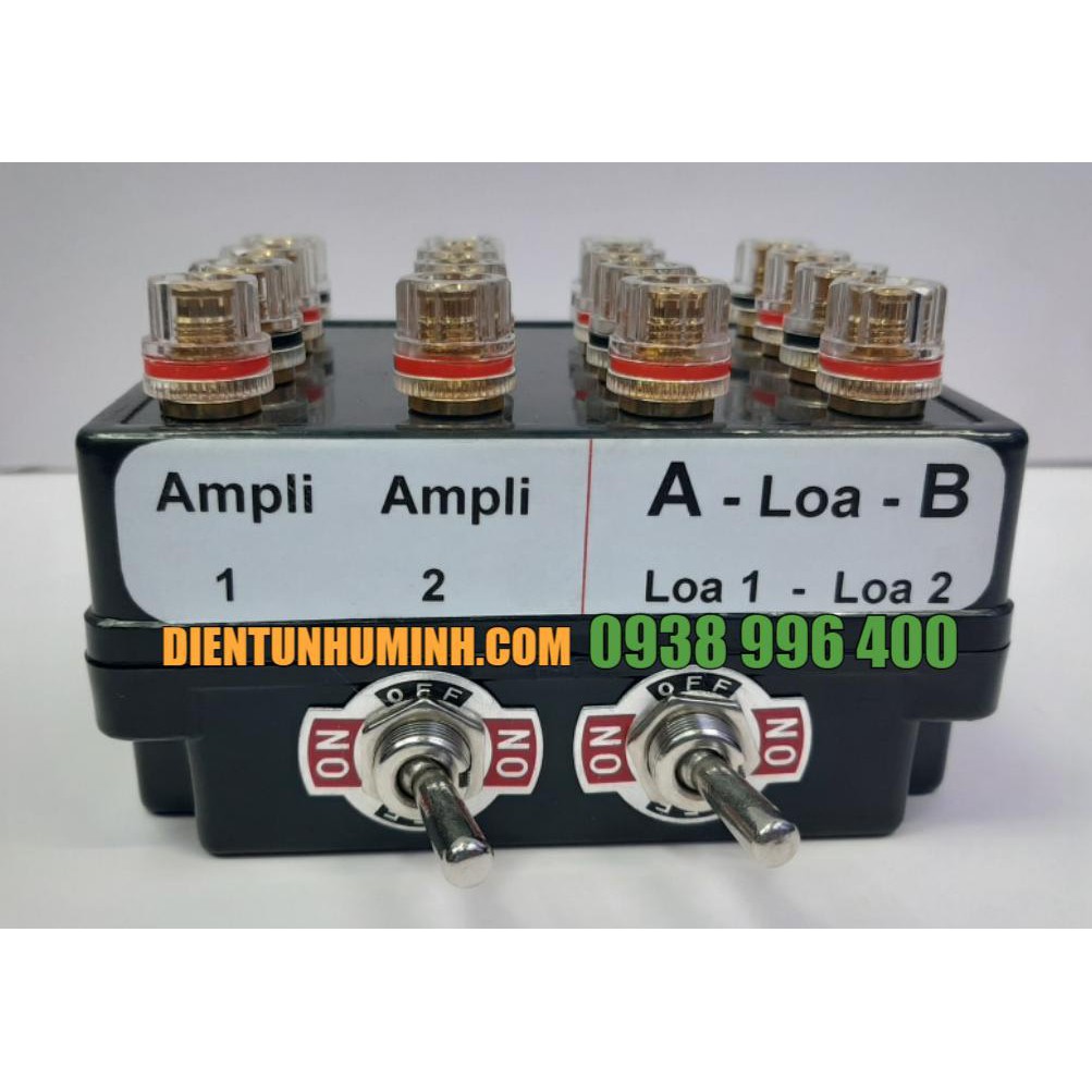 BỘ CHUYỂN CẦU LOA / AMPLY 2 KÊNH