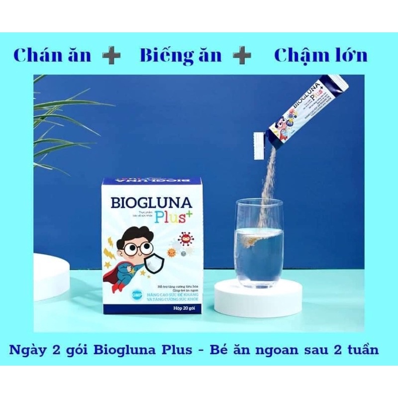 CỐM BIOGLUNA PLUS+_ Tăng đề kháng, tăng cường chức năng gan, tiêu hóa khỏe
