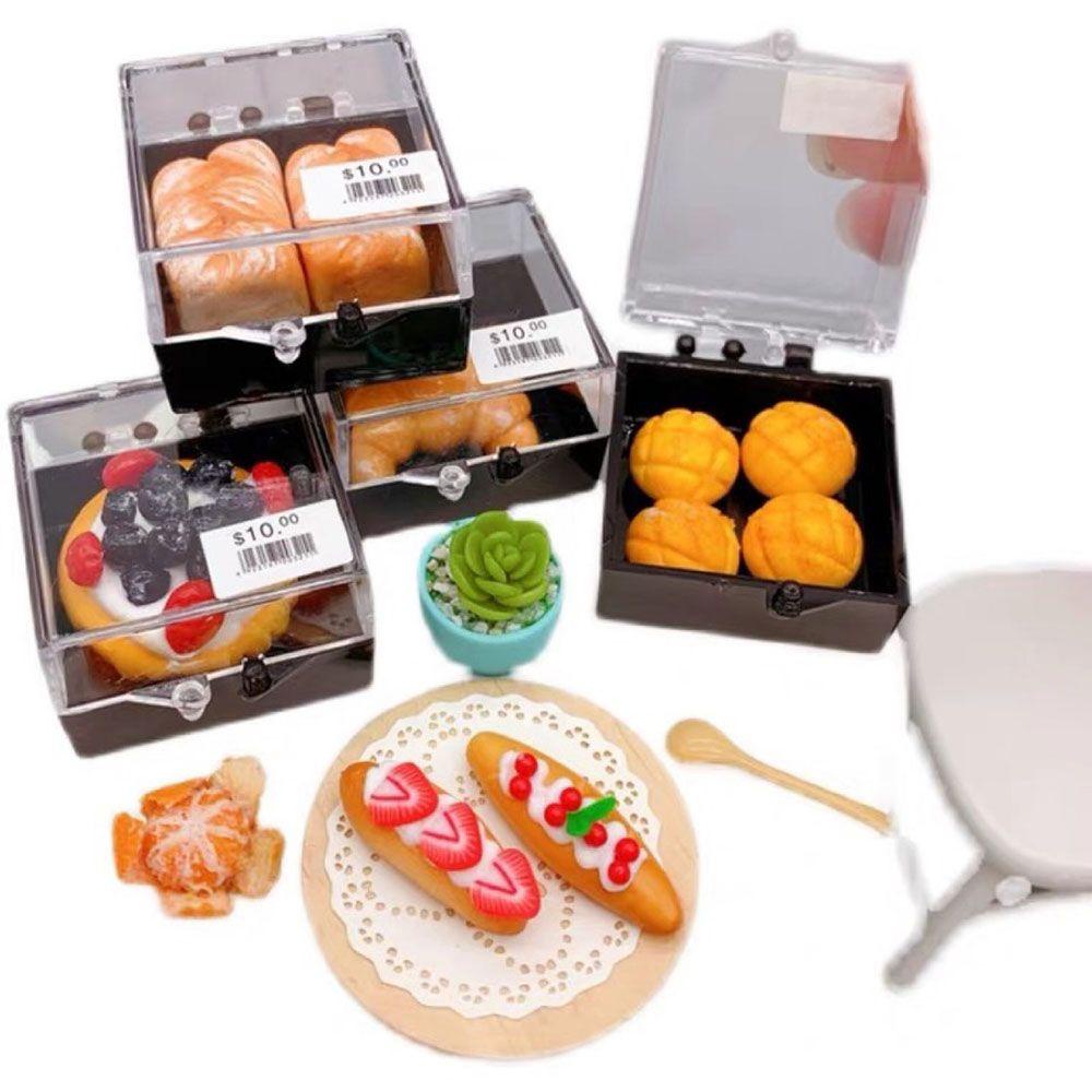 Mô Hình Bánh Mì Tỉ Lệ 1:12 Dùng Trang Trí Nhà Búp Bê