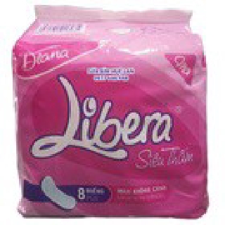(Combo 6 gói ) Băng vệ sinh Diana Libera siêu thấm không cánh