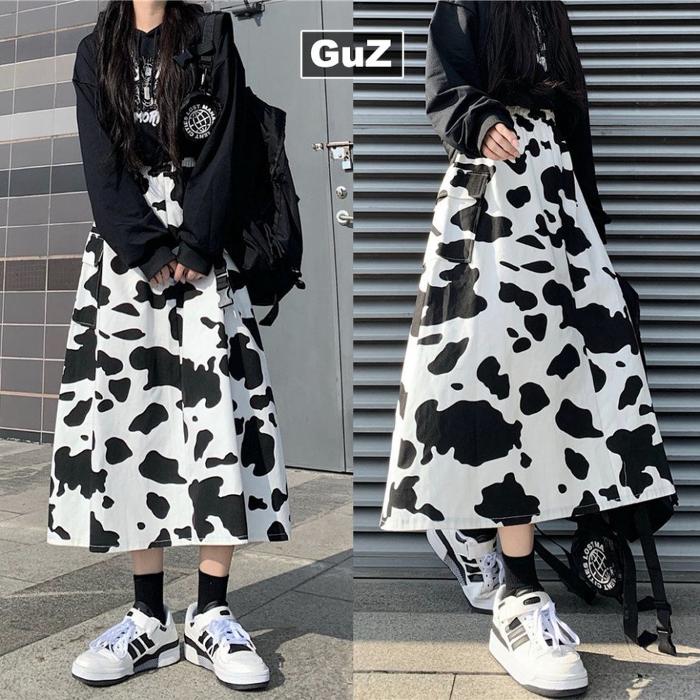 [ Mã FAMAYWA giảm 10K đơn 50K] Chân váy nữ loang bò sữa dáng dài phong cách hàn quốc | BigBuy360 - bigbuy360.vn