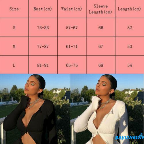 Áo Croptop Tay Dài Thiết Kế Hợp Thời Trang Cho Nữ