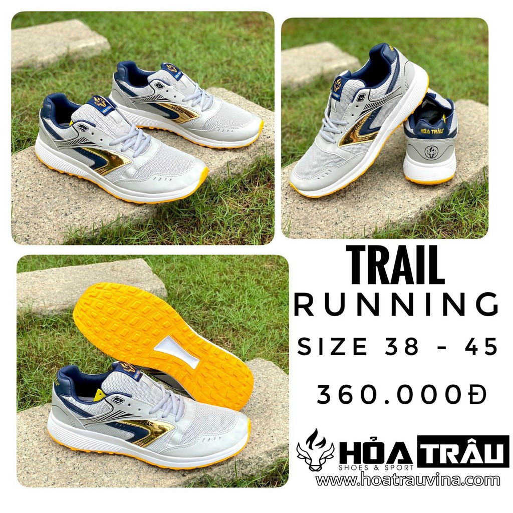 Giầy chạy Trail Hỏa Trâu đẳng cấp hàng Việt