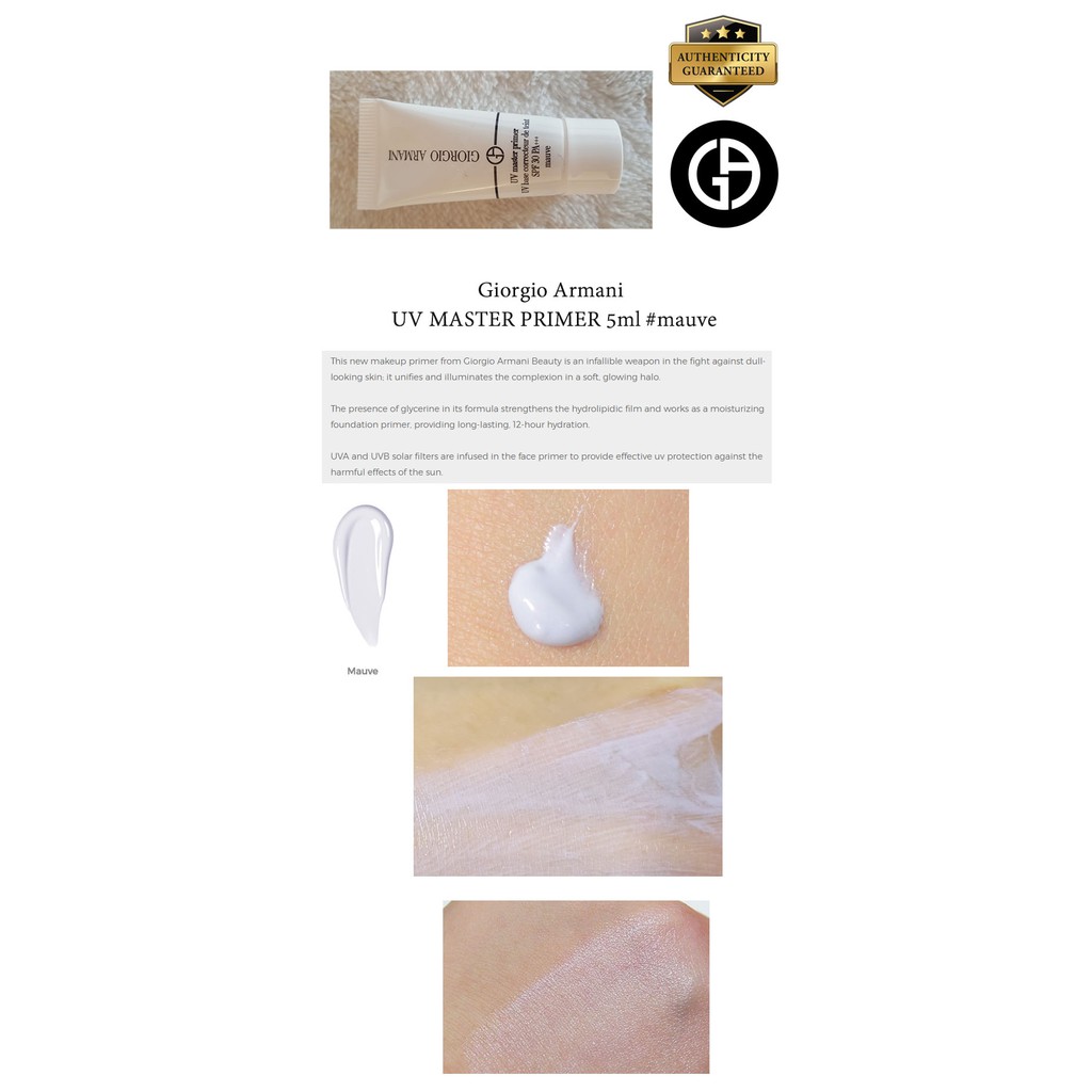GIORGIO ARMANI (Hàng Mới Về) Kem Lót Giorgio Armi Uv Master Primer 5ml [limited stock] | BigBuy360 - bigbuy360.vn