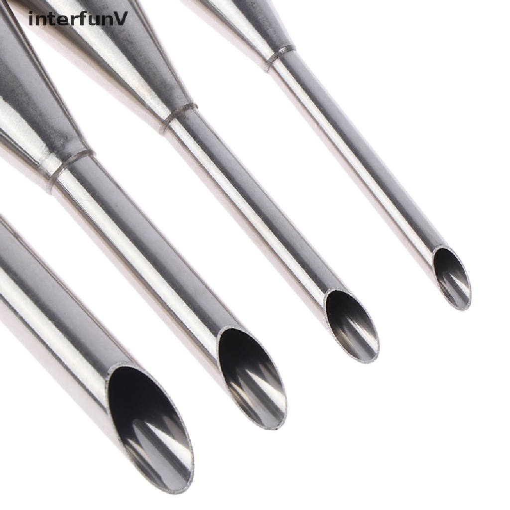 Set 4 Đầu Phun Kem Trang Trí Bánh Eclair