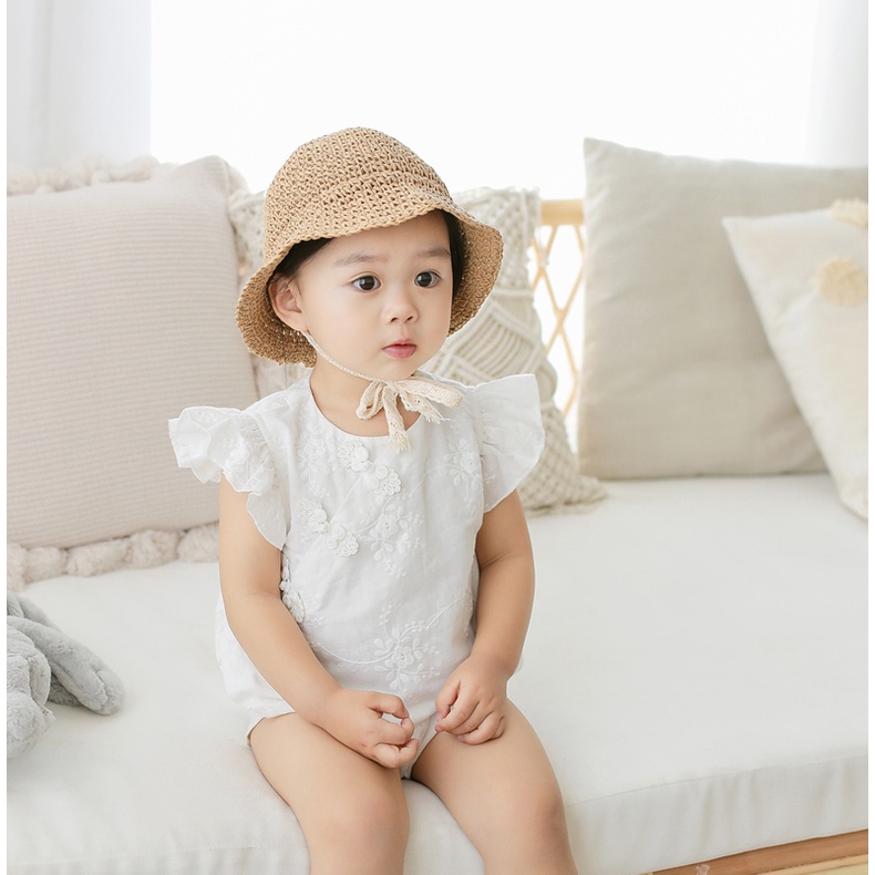 Body liền thân đũi Đồ bộ bé gái sơ sinh 0-18thang