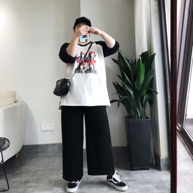 Quần ống rộng bigsize