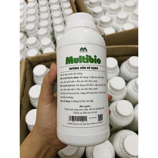 Vi Sinh Làm Trong Nước Multibio Cho Bể Cá, Hồ Thủy Sinh Cực Nhanh