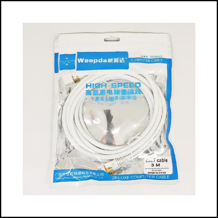 Cáp Mạng Sku-1087 3m Cat 7 Utp Lan Dài 3m Cat7 | BigBuy360 - bigbuy360.vn