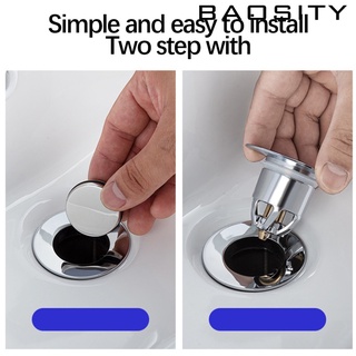 [Baosity *] Nút chặn vòi thoát nước bằng đồng đa năng Bung