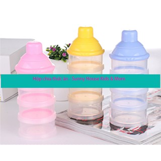 BỘ CHIA SỮA 4 NGĂN - CHIA ĐỒ ĂN TIỆN LỢI