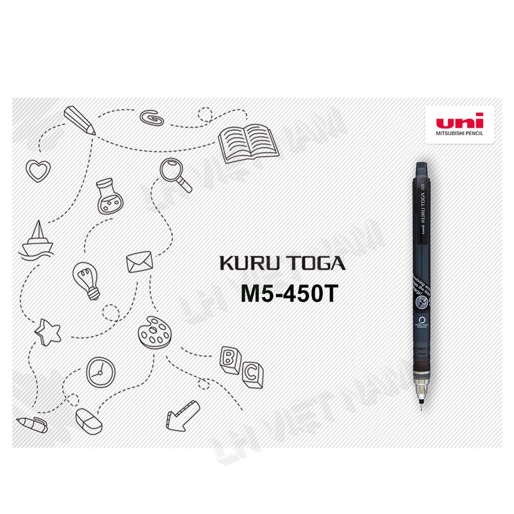 M5-450T UNI-BALL Kurutoga Bút chì xoay tự động đầu tiên