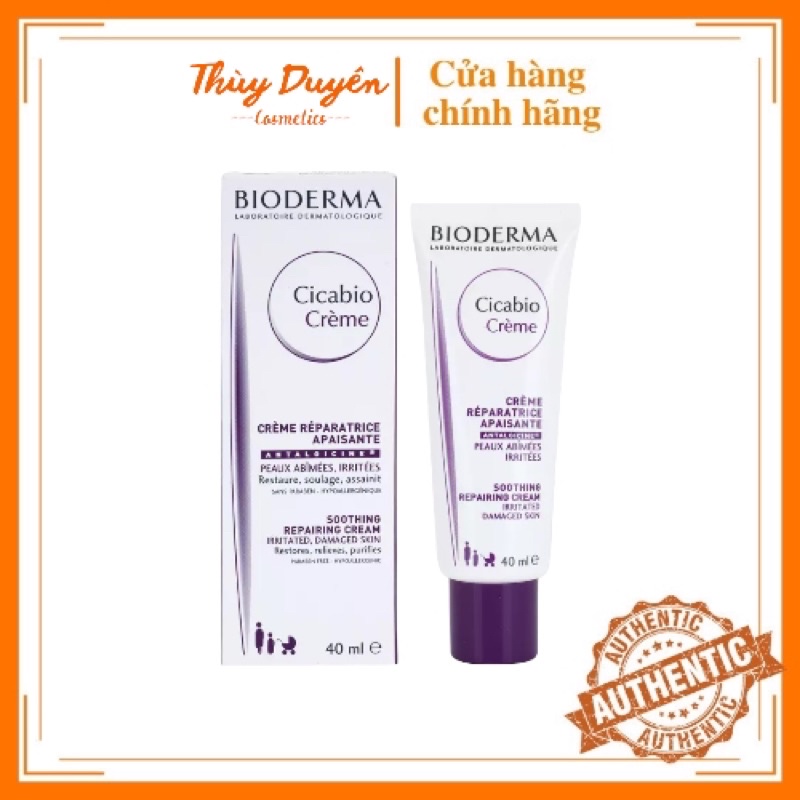 Kem Phục Hồi Da BIODERMA Cicabio Cream 40ml Cấp Ẩm Và Tái Tạo Da | BigBuy360 - bigbuy360.vn