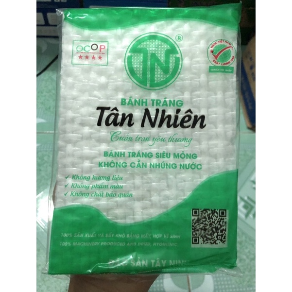 Bánh tráng Tân Nhiên siêu mỏng không cần nhúng nước gói nhỏ 50g