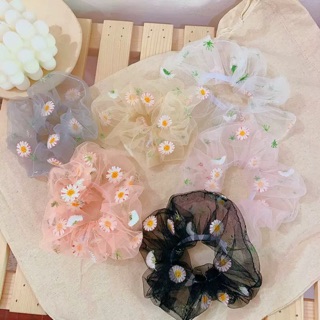 CỘT TÓC SCRUNCHIES - bông cúc