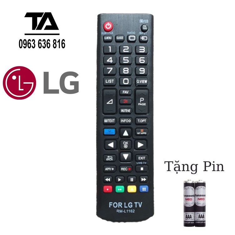 [FREESHIP 50K] Remote tivi LG smart ✔ Điều khiển tivi LG smart RM-L1162