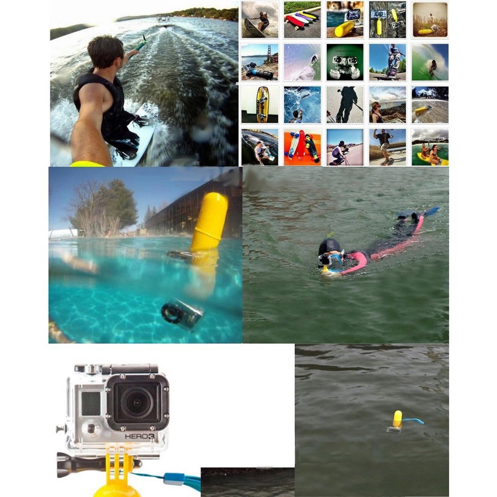 [SIÊU SALL ] Phao nổi cho camera hành trình SJCAM,camera hành động EKEN, XIAOMI, phụ kiện camera hành trình . | BigBuy360 - bigbuy360.vn