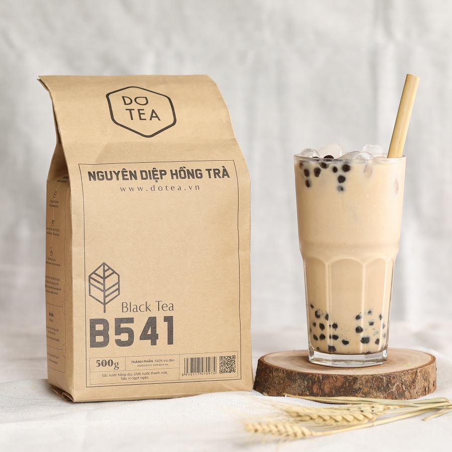 Hồng trà pha trà sữa - Nguyên diệp hồng trà B541 Dotea 100g chát bùi thanh mát hậu vị ngọt ngào