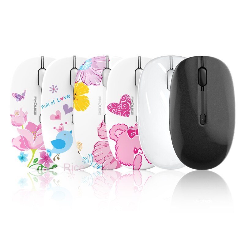 Chuột Không Dây Bluetooth 5.1 Tiger Cat M101 Dễ Thương Dành Cho Máy Tính Bảng