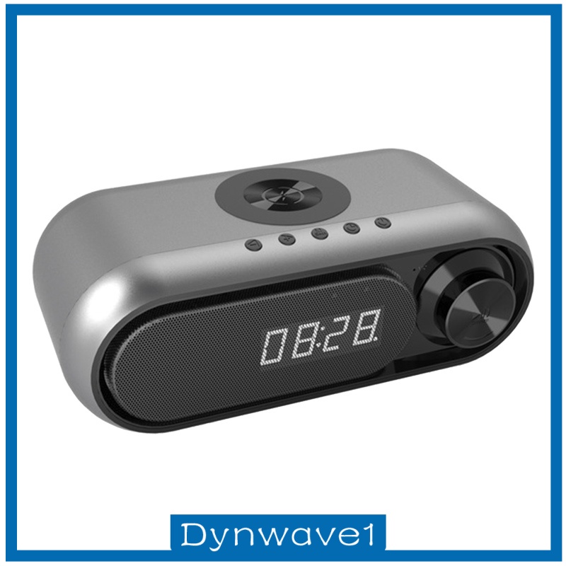 Loa Bluetooth Không Dây Tích Hợp Đồng Hồ Báo Thức Có Cổng Sạc Usb Dùng Trong Nhà Dynwave1