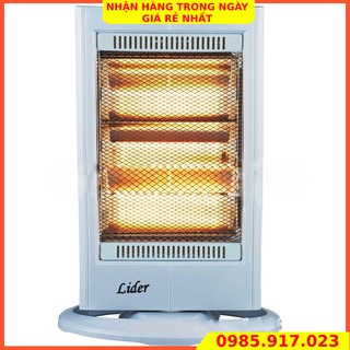 Quạt Sưởi LIDER /Quạt sưởi  NOVA 3 Bóng Cao Cấp  Quality Japan bảo hành 12 tháng